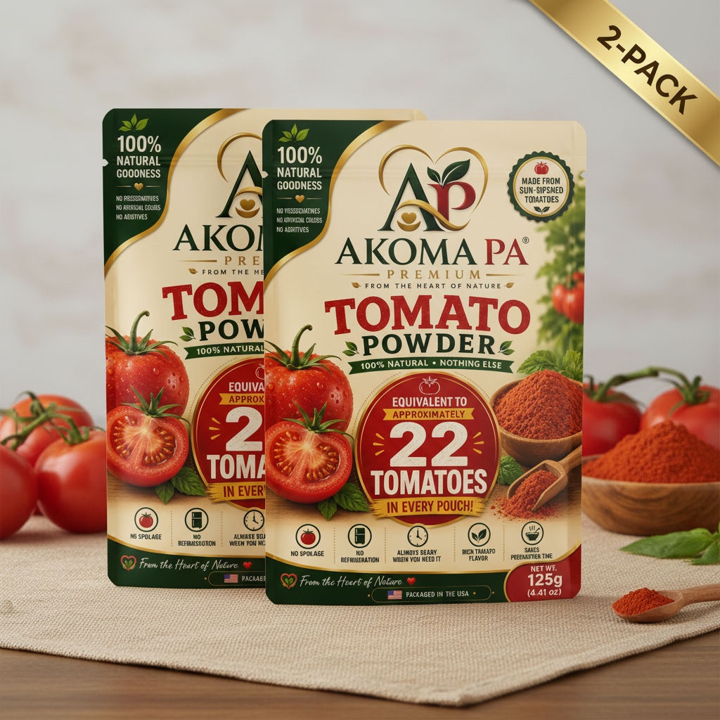 AKOMA PA Tomato Powder 2-Pack